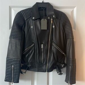 All Saints Estella biker leather jacket